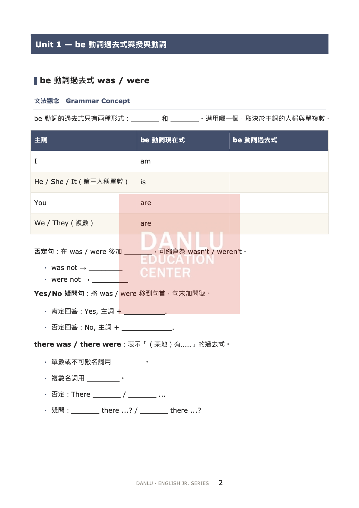 文法講義 試閱第 1 頁