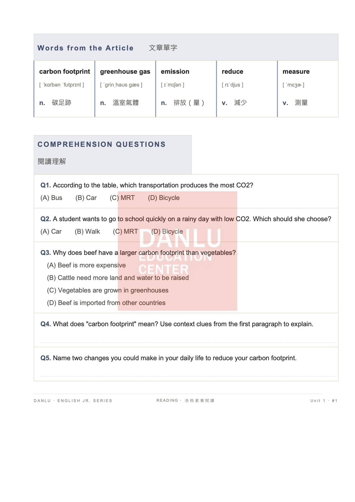 長篇閱讀講義 試閱第 2 頁